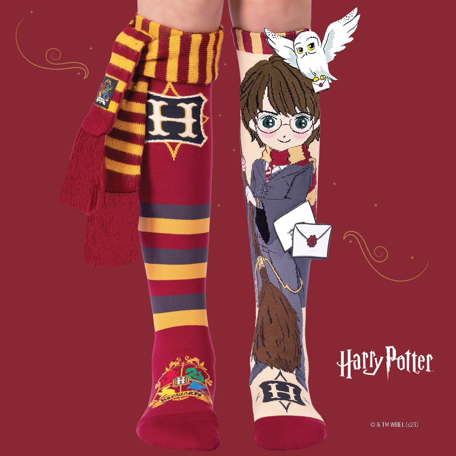 Harry-Potter-Socks (1) Harry Potter Çorap - Görsel 1